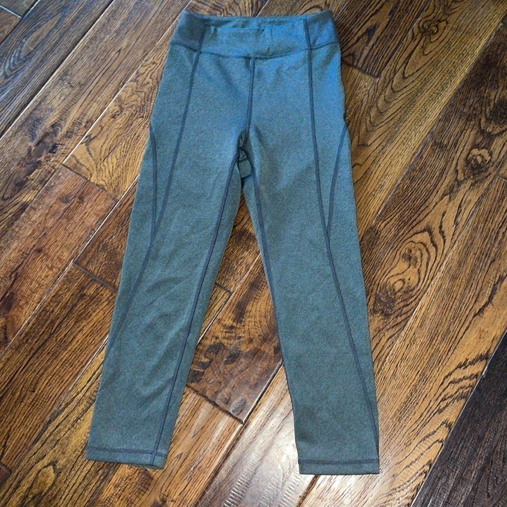 Ivy Park Beyonce Gray High Rise Full Length Leggings Size XS